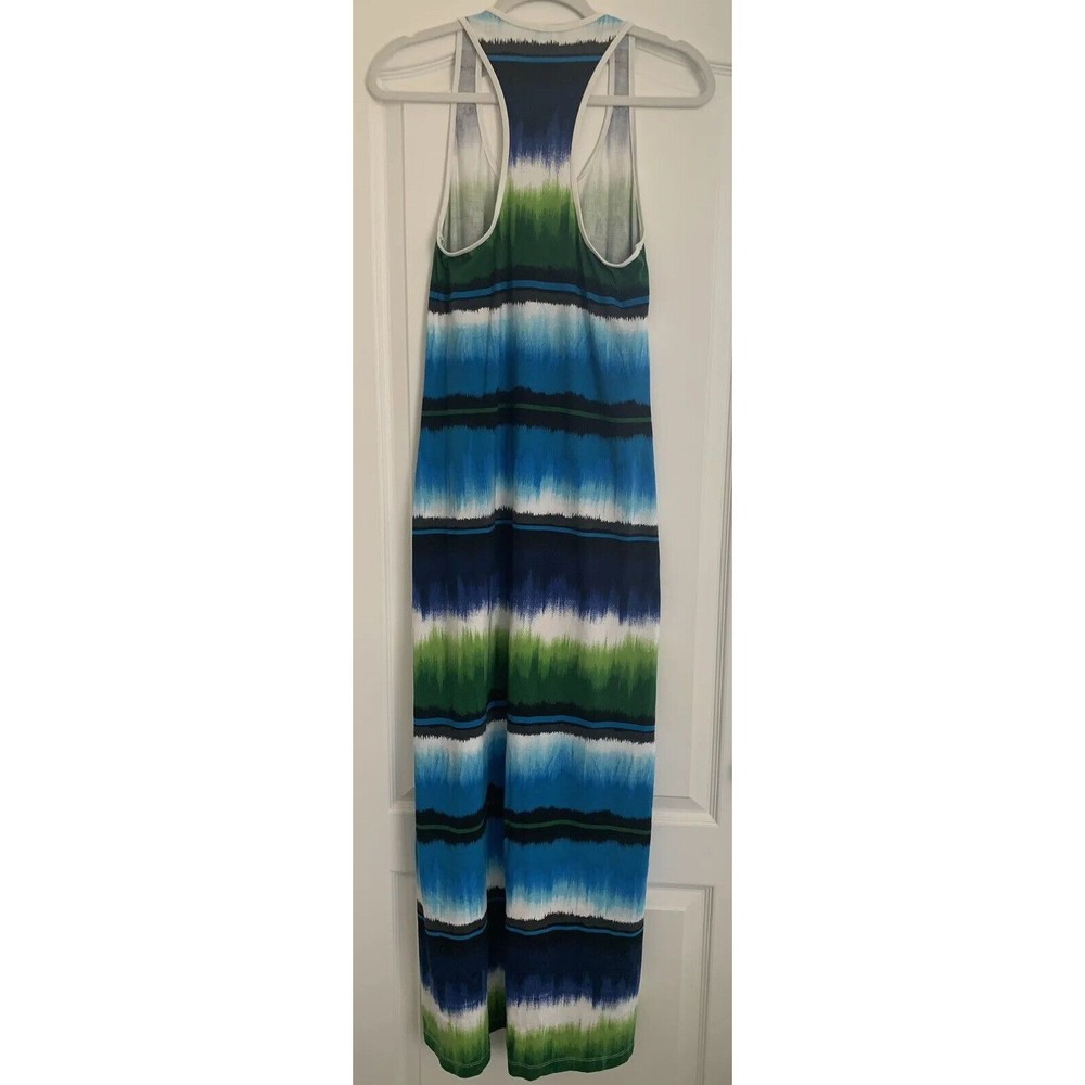 Tommy Bahama Womens Maxi Dress Size Small Ombre Tie Dye Beachy - Picture 2 of 7